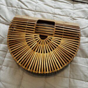 Boho Style Wood Bamboo Bag
